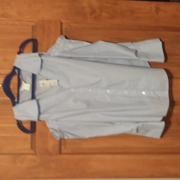 Club Monaco woman's size XS/TP shoulder baring long sleeve cotton top NWT - Picture 2 of 10